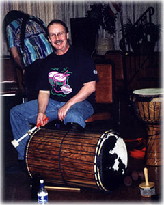 Bill Talbot plays the jun jun